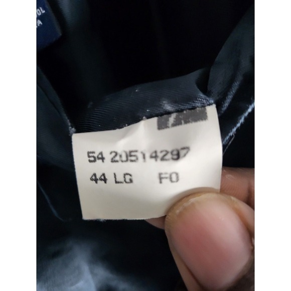 Brooks Brothers Blazer Men Sz 44 L Gray Lambswool 2 Button Designer Workwear - Picture 3 of 14